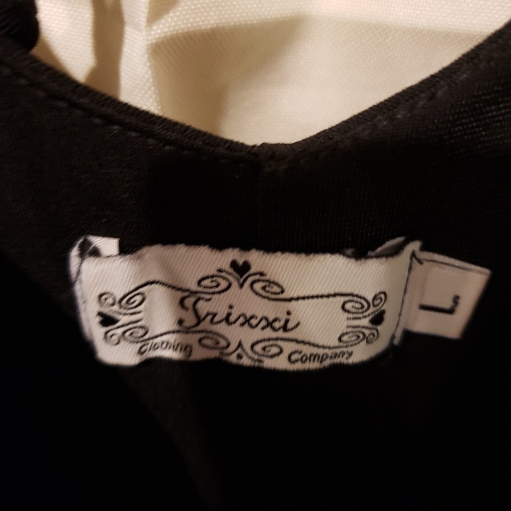 Black Cocktail Dress - Picture 7 of 8